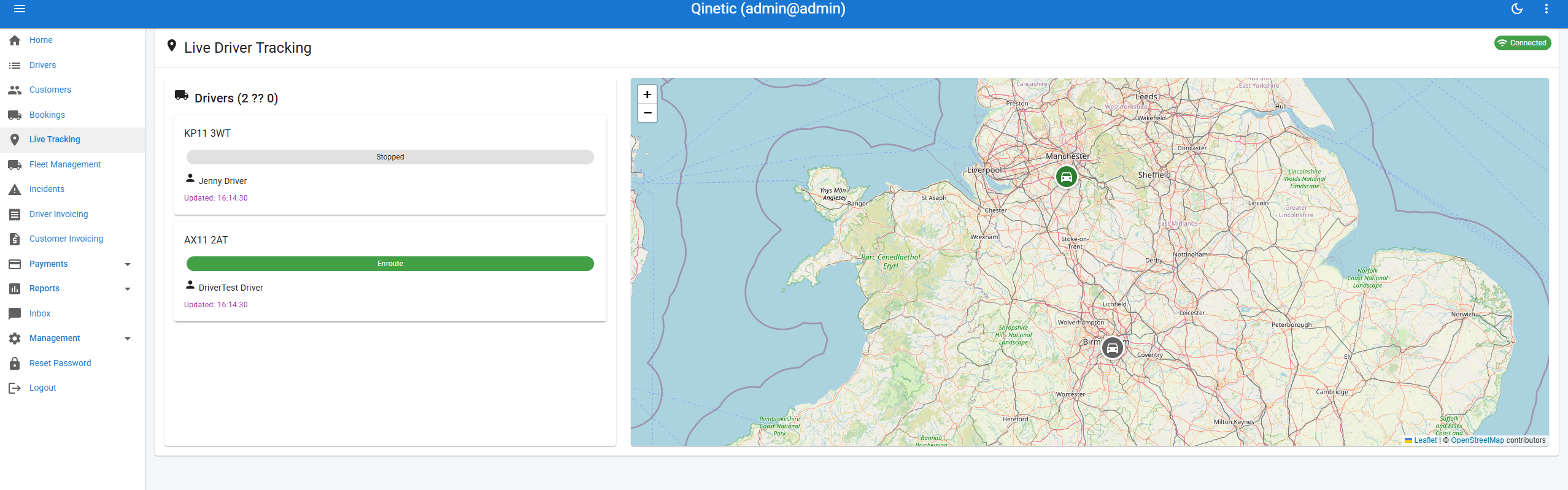 Back office screenshot 18
